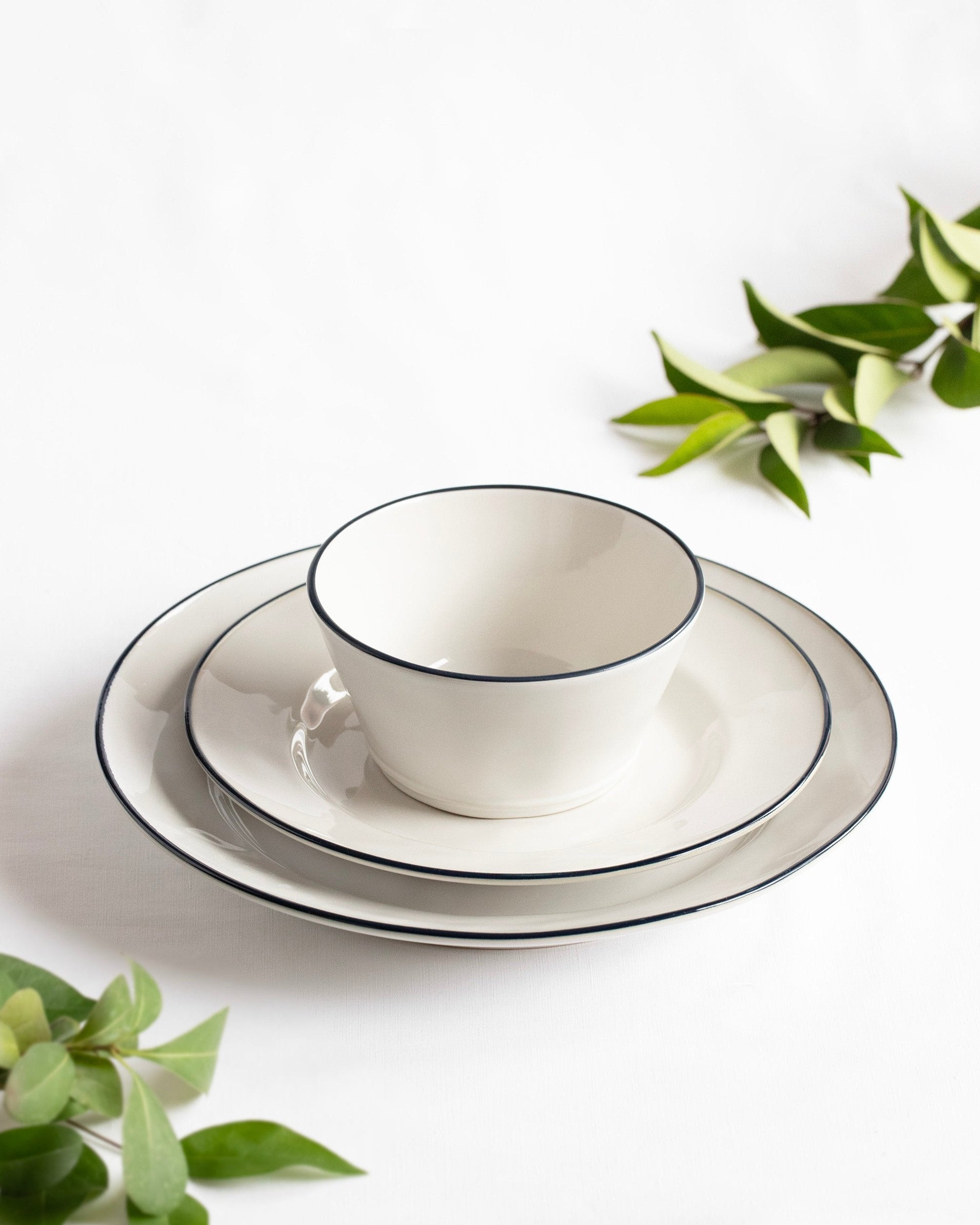 Blue Edge 12-delige Serviesset