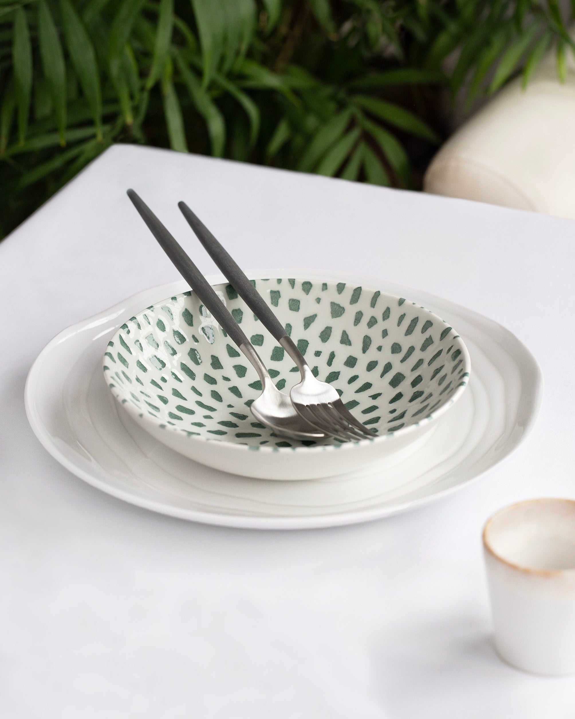 Cubertería 4 piezas Cutipol Goa Grey