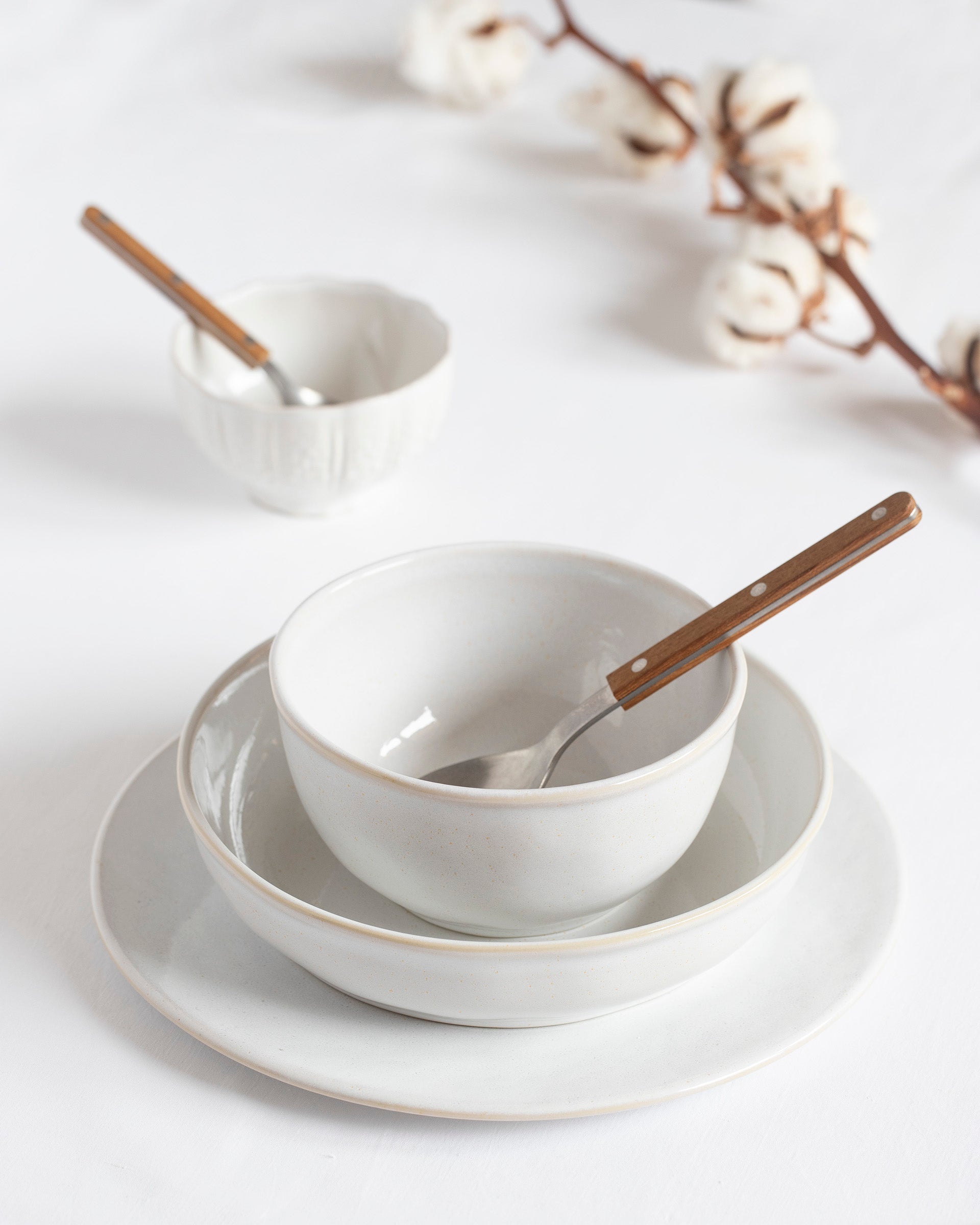 Sabre Bistrot Teak Vintage 4-delige bestekset