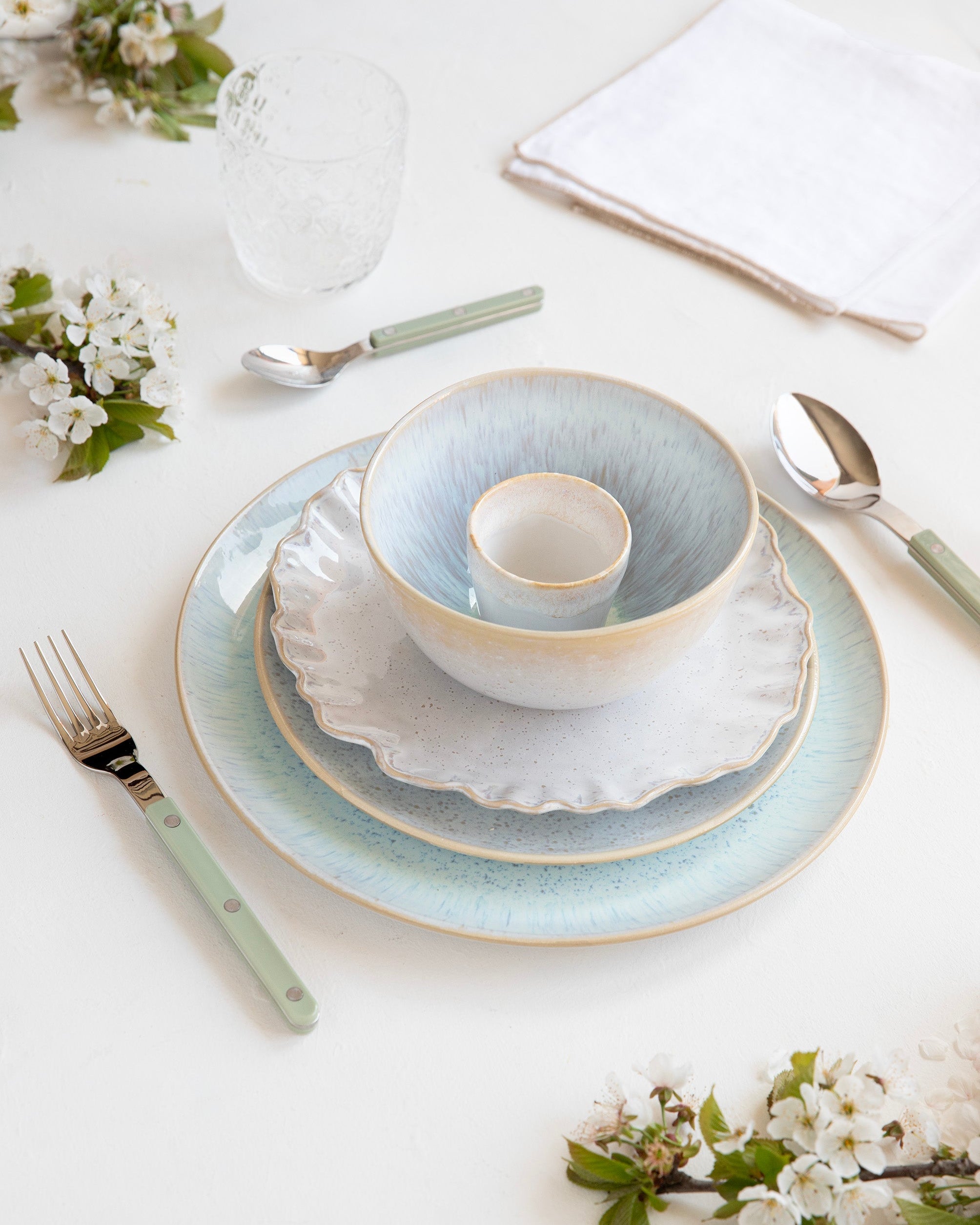 Couverts Sabre Bistrot Asparagus 24 pièces