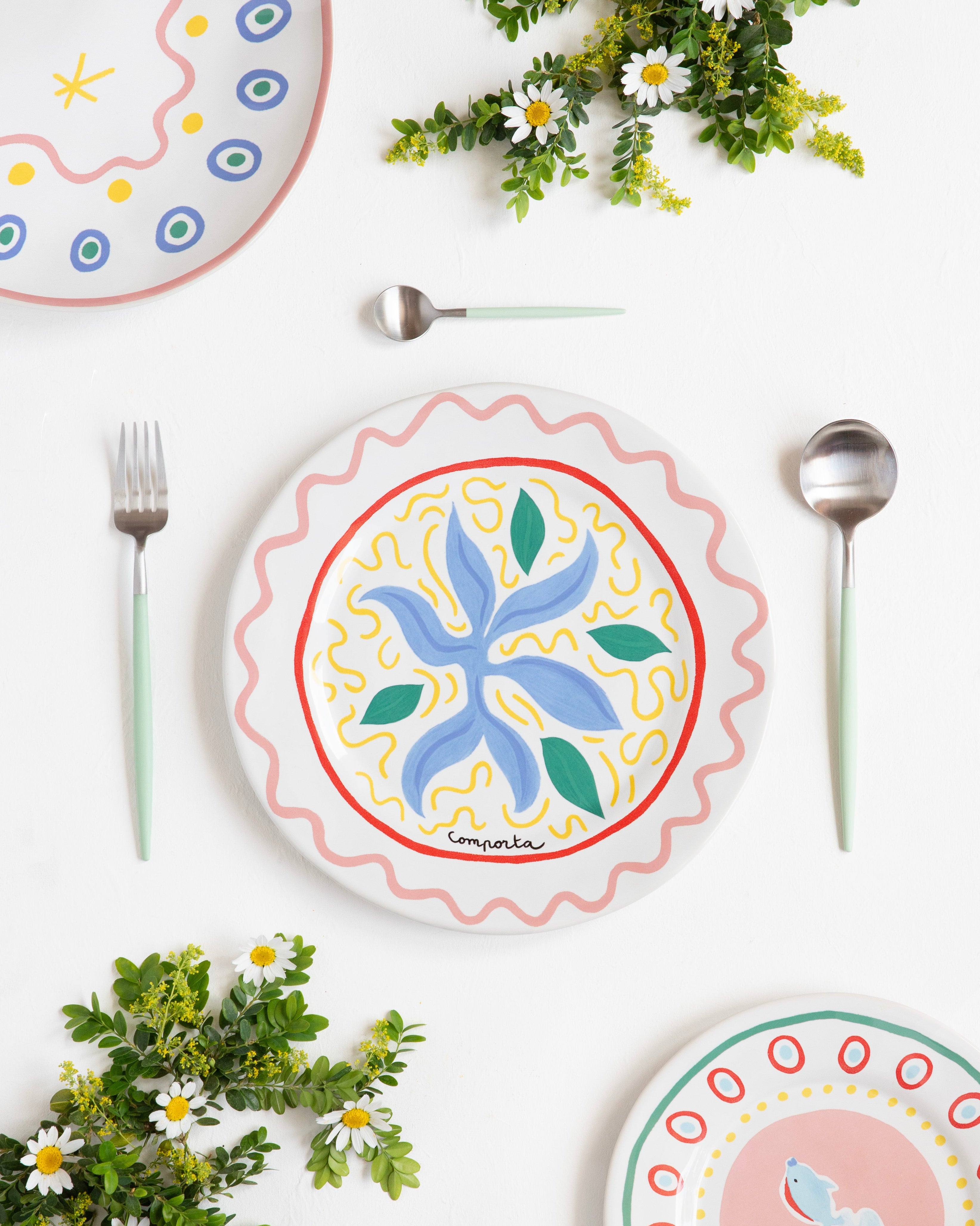 Couverts Cutipol Goa Celadon - 24 pièces