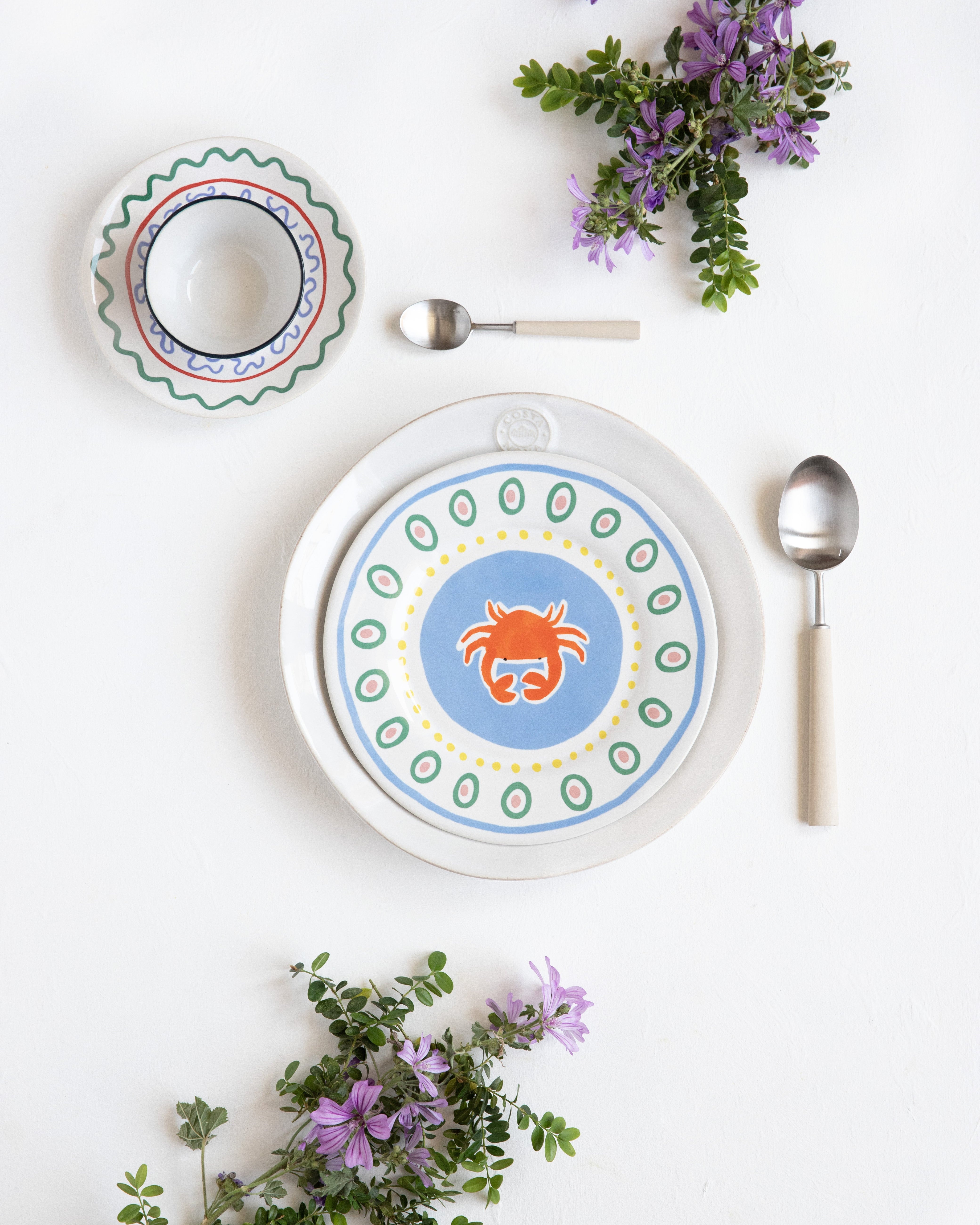 Dessert Teller Crab Summer Bliss