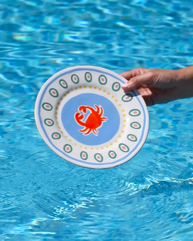 Dessert Teller Crab Summer Bliss