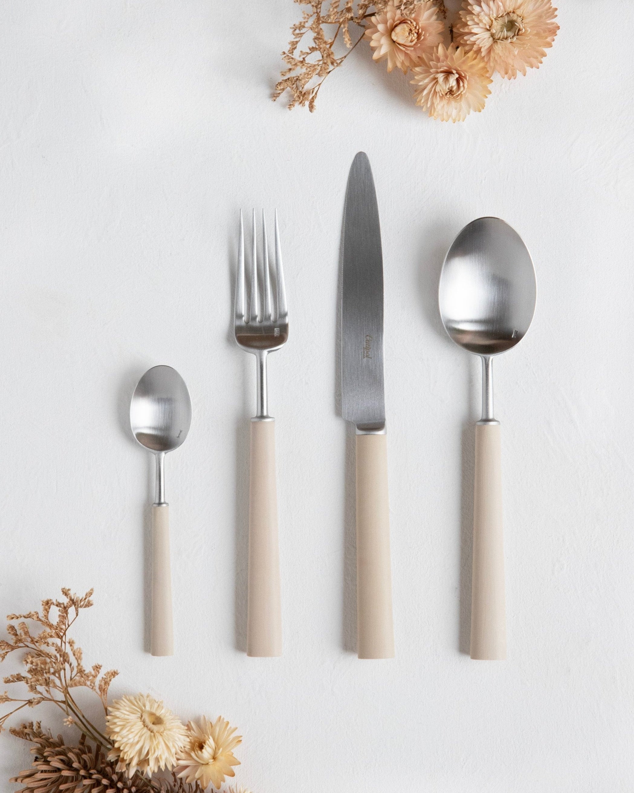 Besteck 24-teilig Cutipol Ebony Ivory