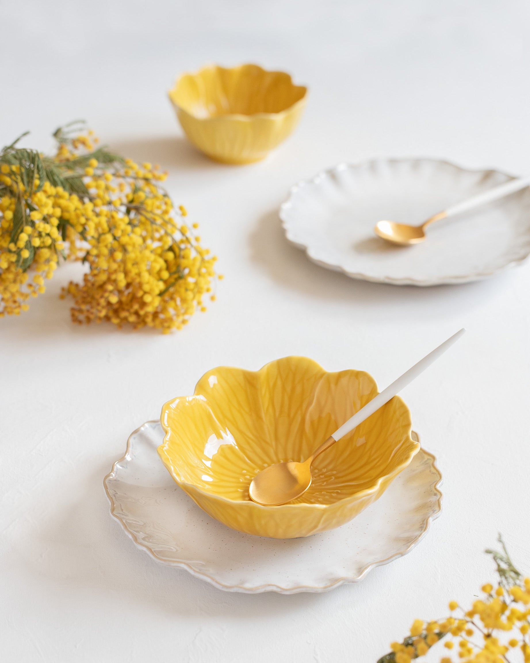 Bestek 4 stuks Cutipol Goa Witgoud