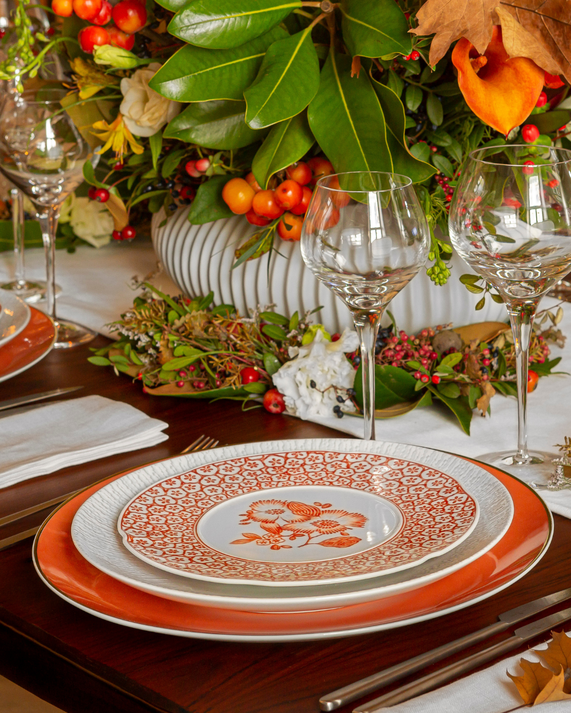 Coralina Dessert Teller Satz mit 6 Einheiten