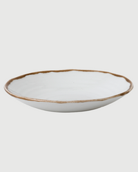 Deep Plate 25 cm Organic Natural Brown