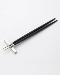 Palillos chinos Cutipol Goa Black - 2 pz + soporte