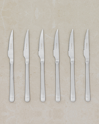 Set mit 6 Tribeca Mate Steakmessern