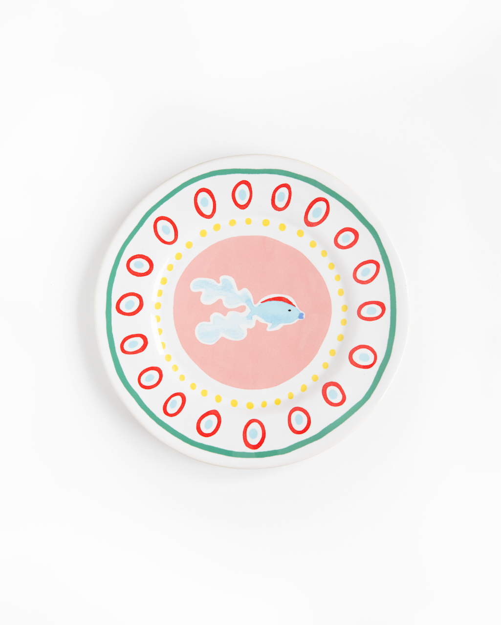 Plato de postre Pez Summer Bliss