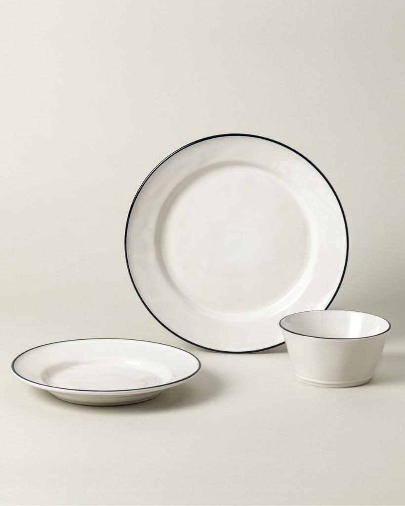Service de table 12 pièces Blue Edge
