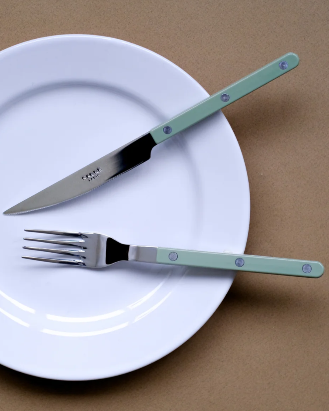 Couverts Sabre Bistrot Asparagus 4 pièces