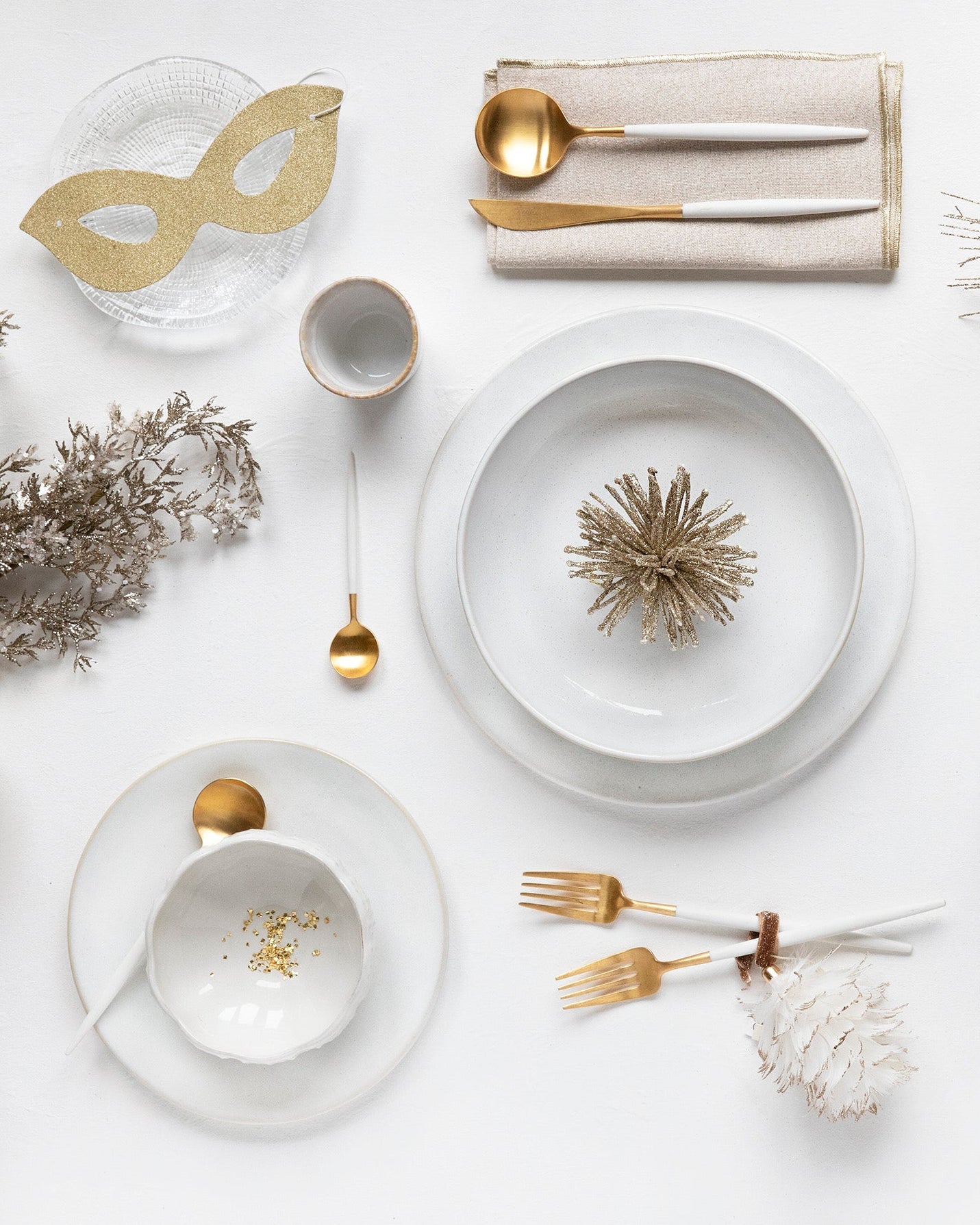 Cutipol Goa White Gold Cutlery Set - 24 Piece