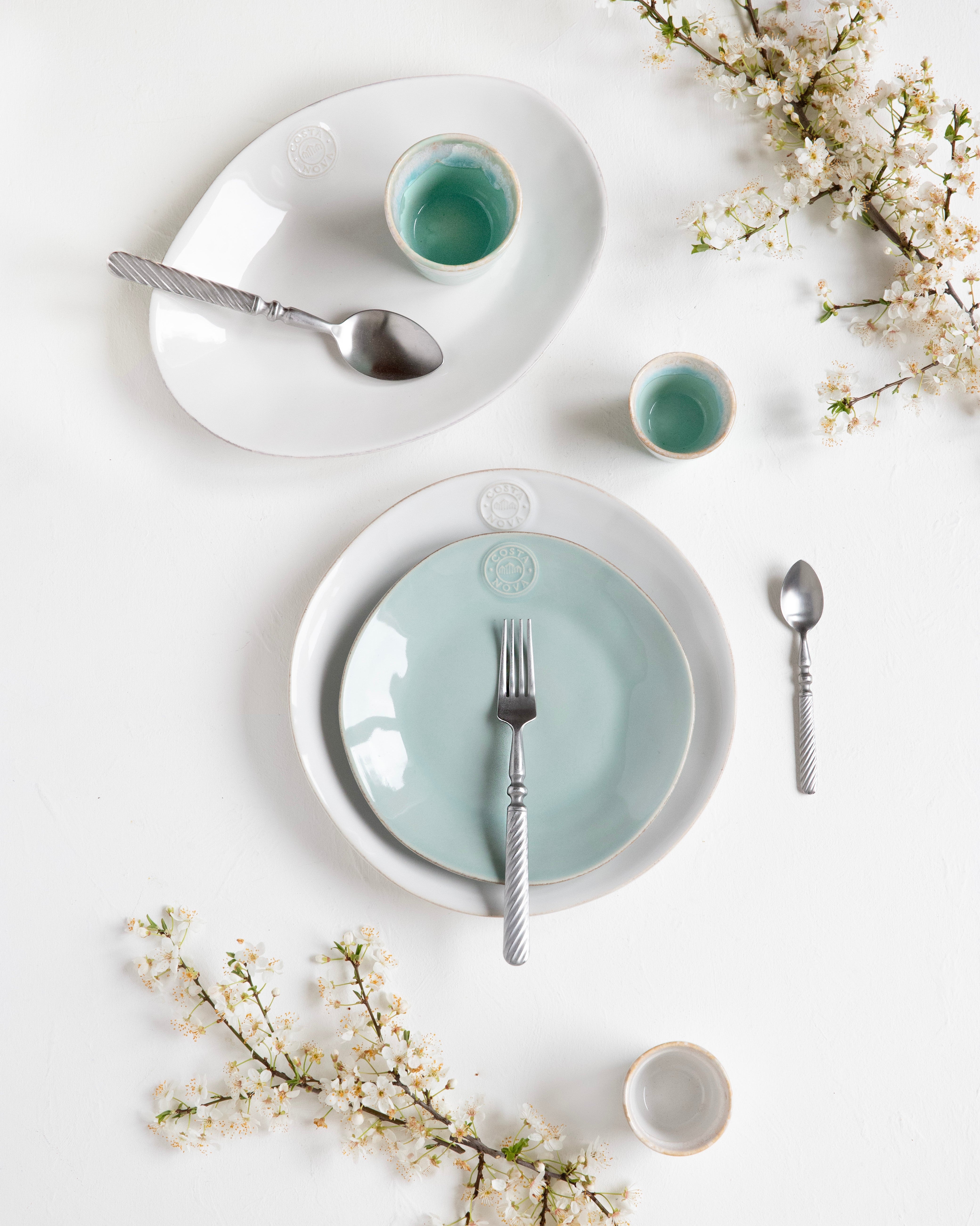 Plato llano Nova White