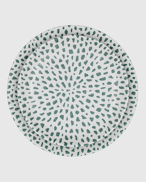 Ess Teller Mosaic Green Forest 26 cm