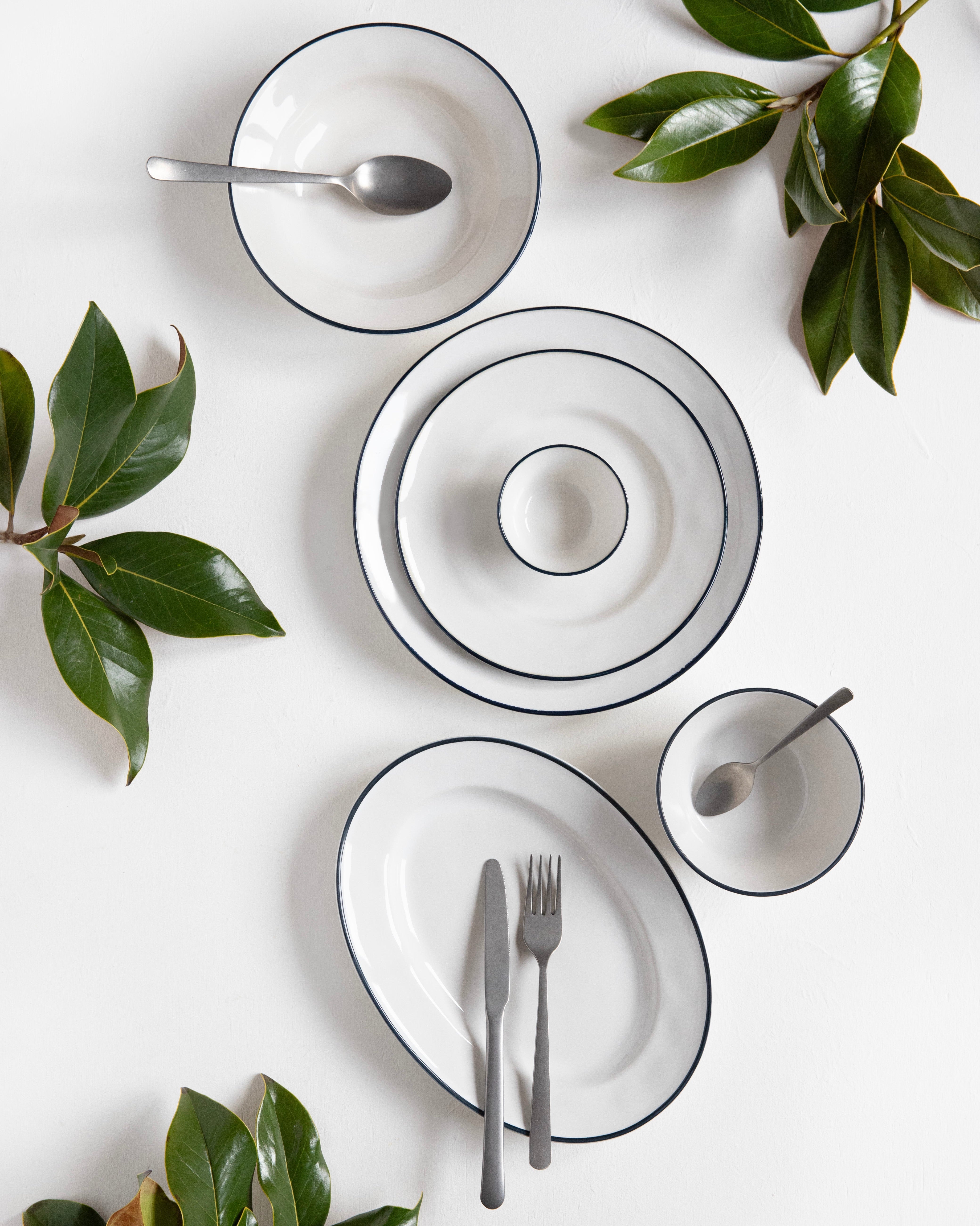 Plato de postre Blue Edge