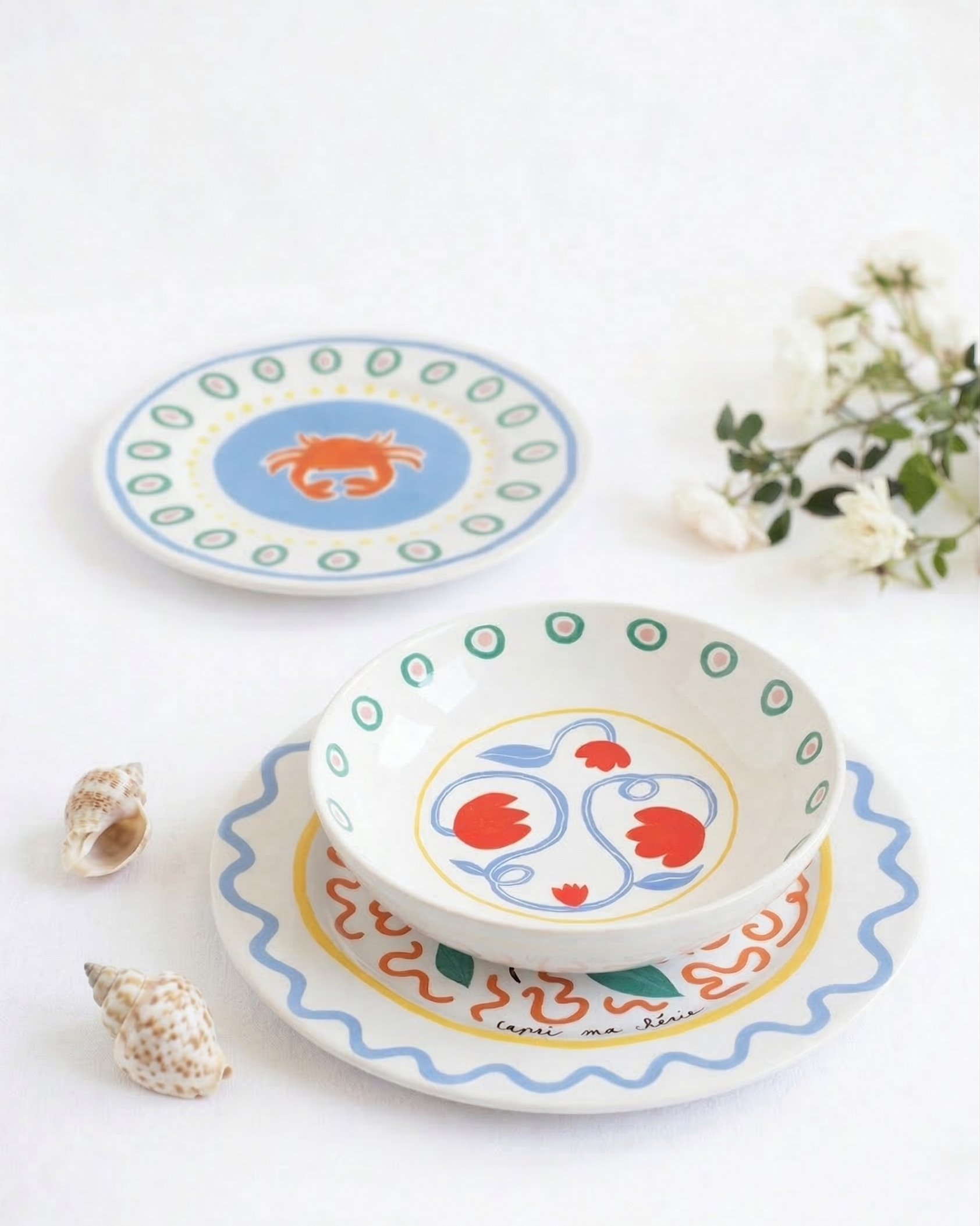 Summer Bliss 12-delige serviesset