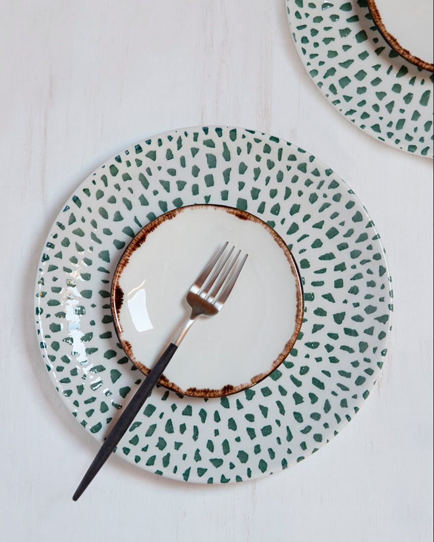 Assiette à Pain Organic Natural Brown