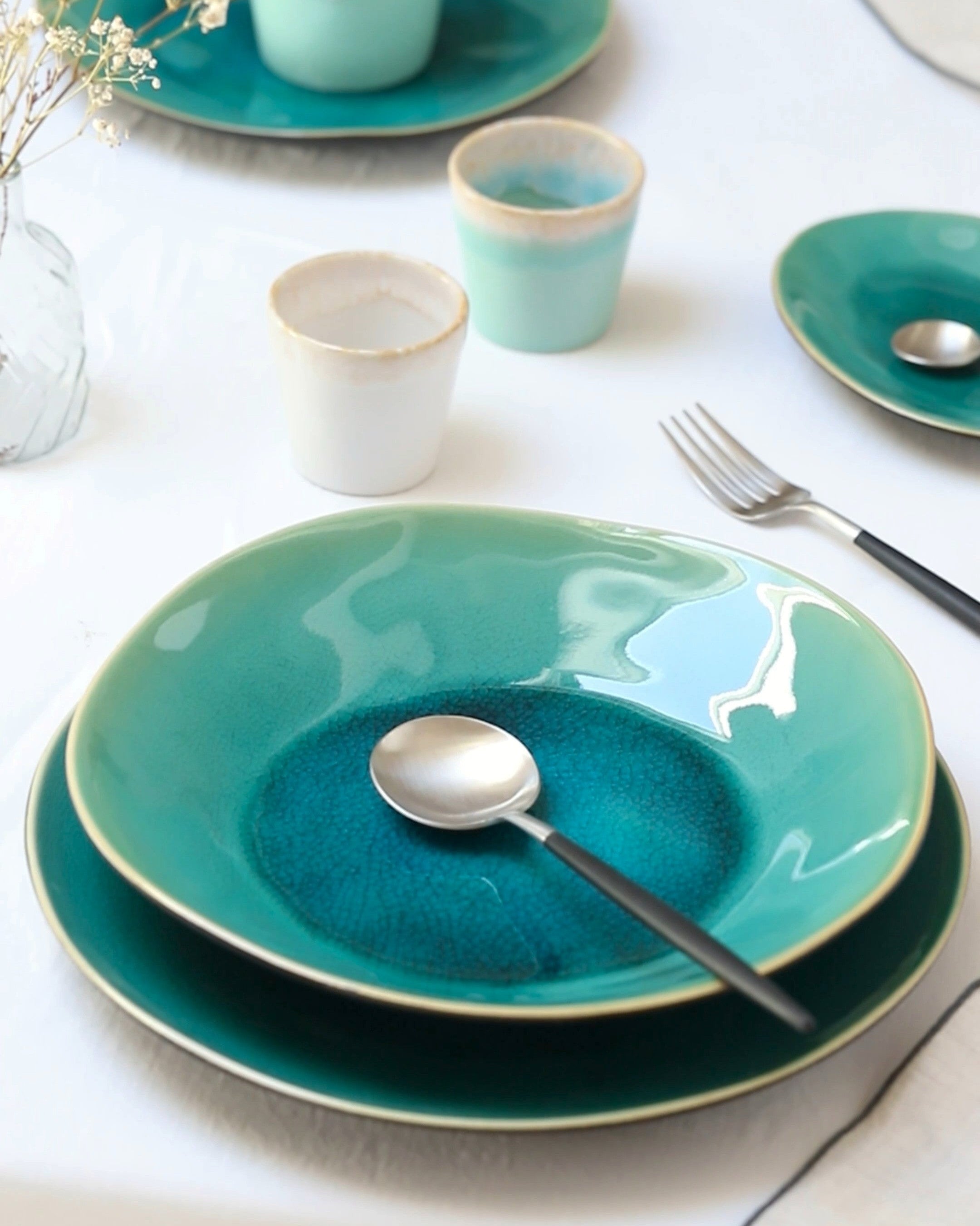 Cutipol Goa Black Cutlery Set - 24 Piece -