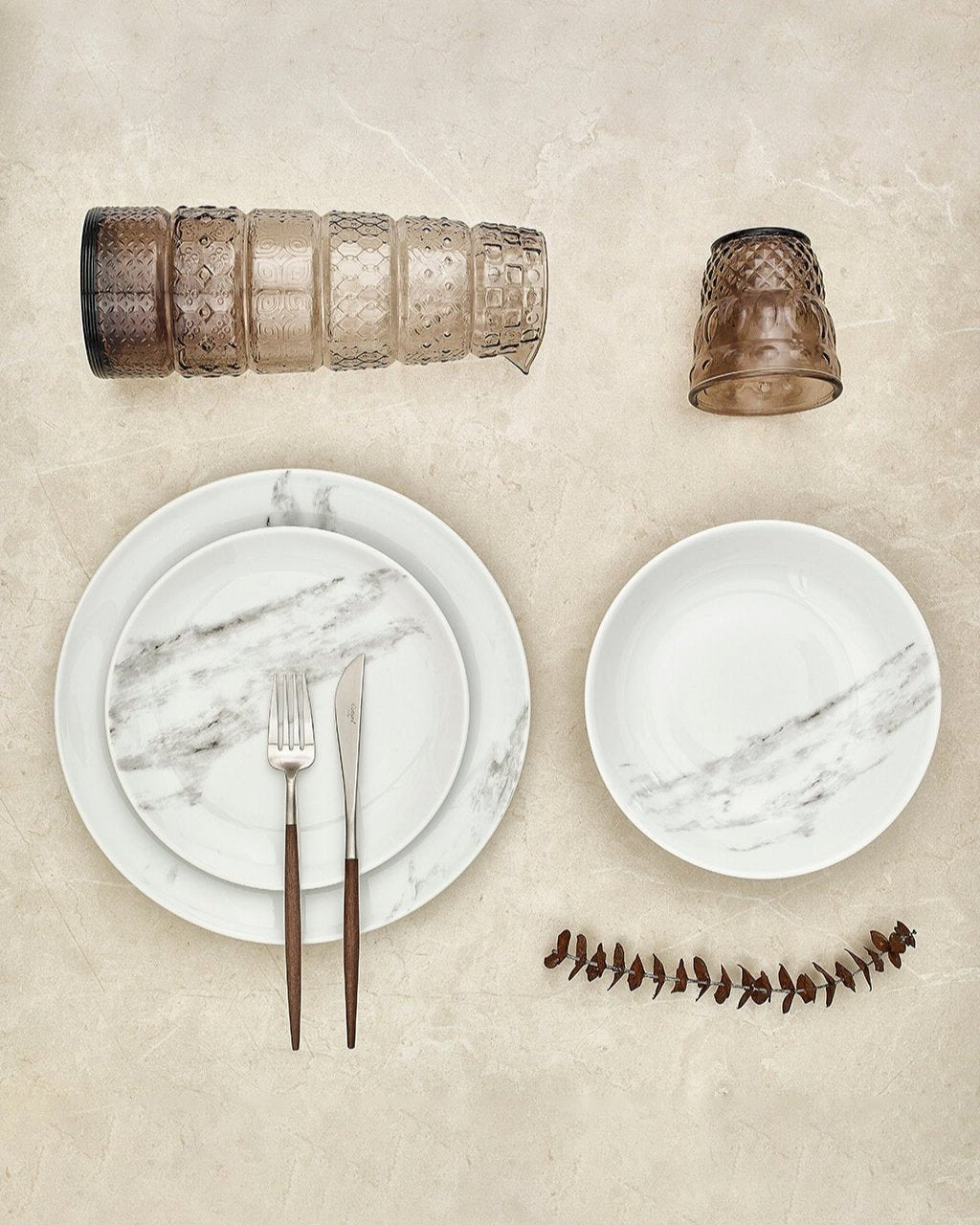 Dessert Plate Marble