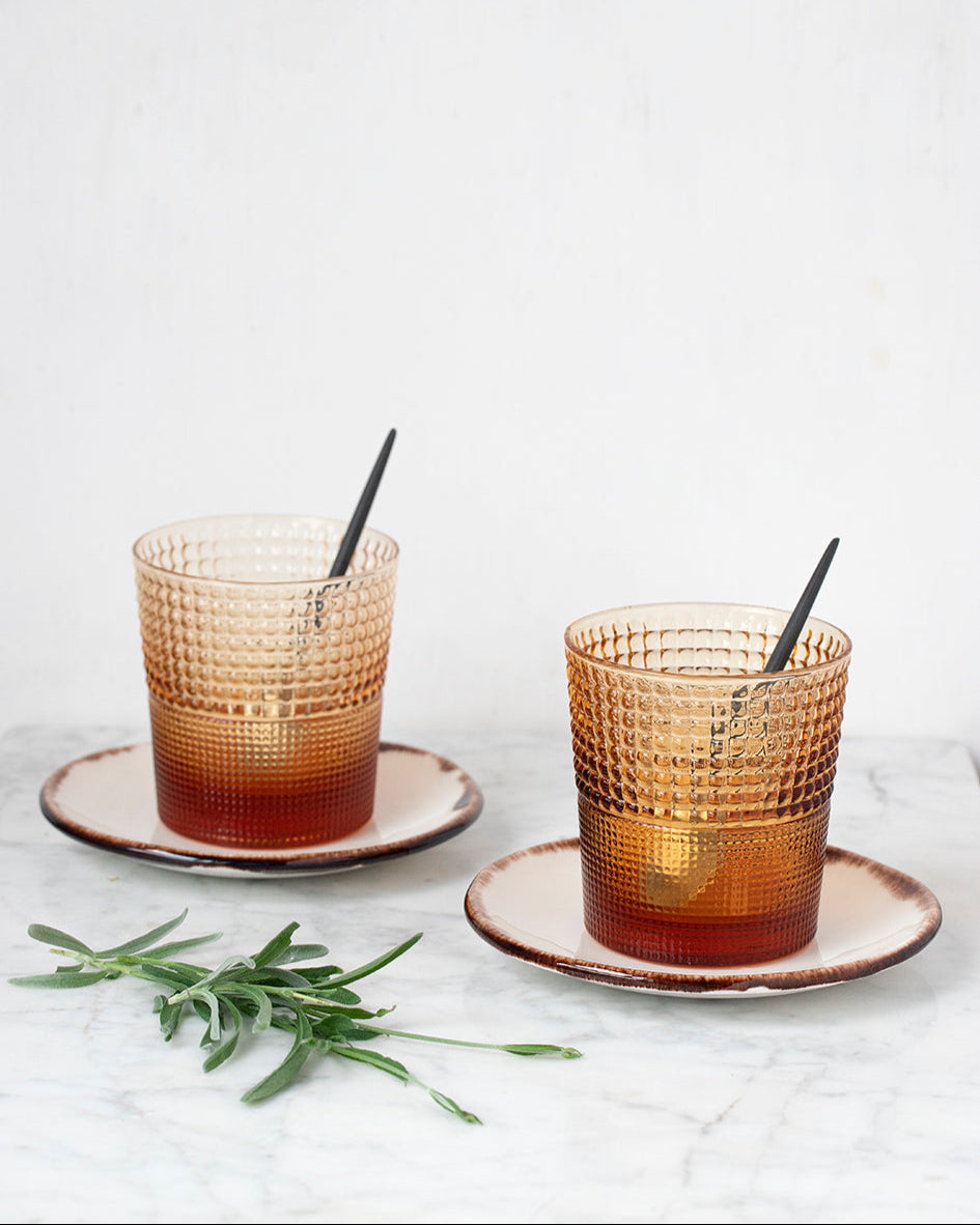 Assiette à Pain Organic Natural Brown