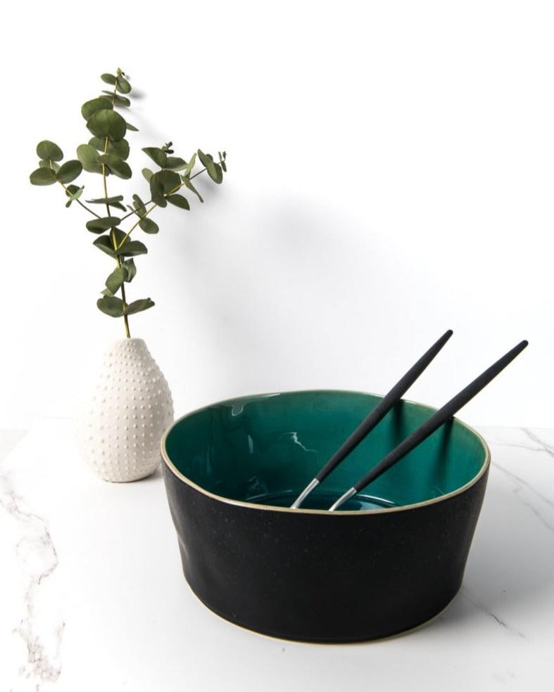 Salatschüssel Riviera Blue