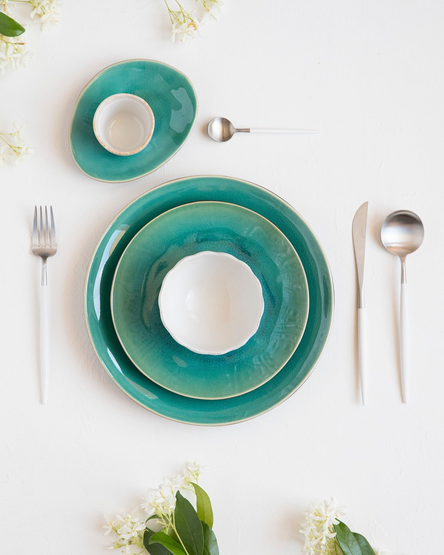 Riviera Blue 12-delige Serviesset