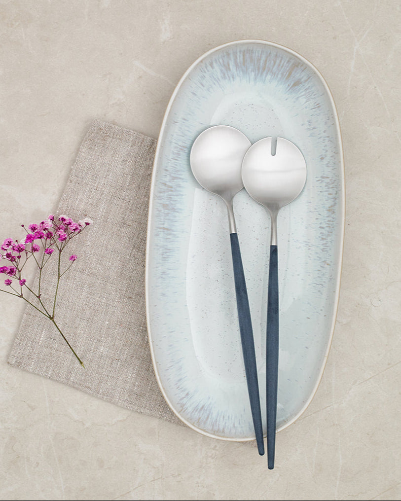 Couverts à salade Cutipol Goa Blue