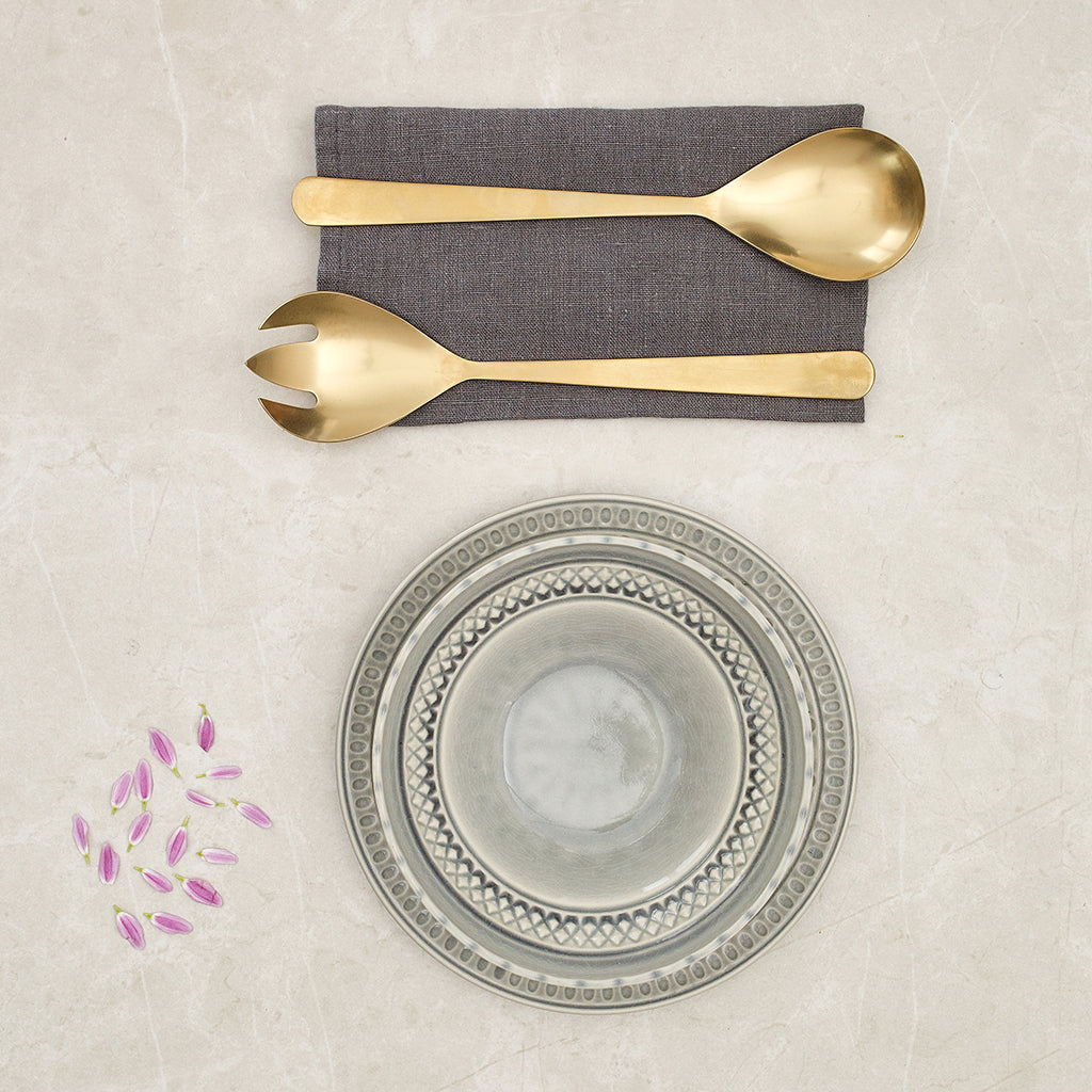 Tribeca Vintage Gold Cutlery Set - 4 Piece