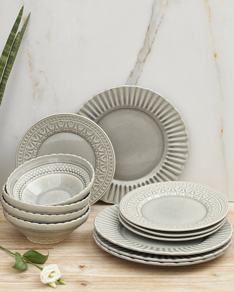 Crystal 12-piece Dinner Set