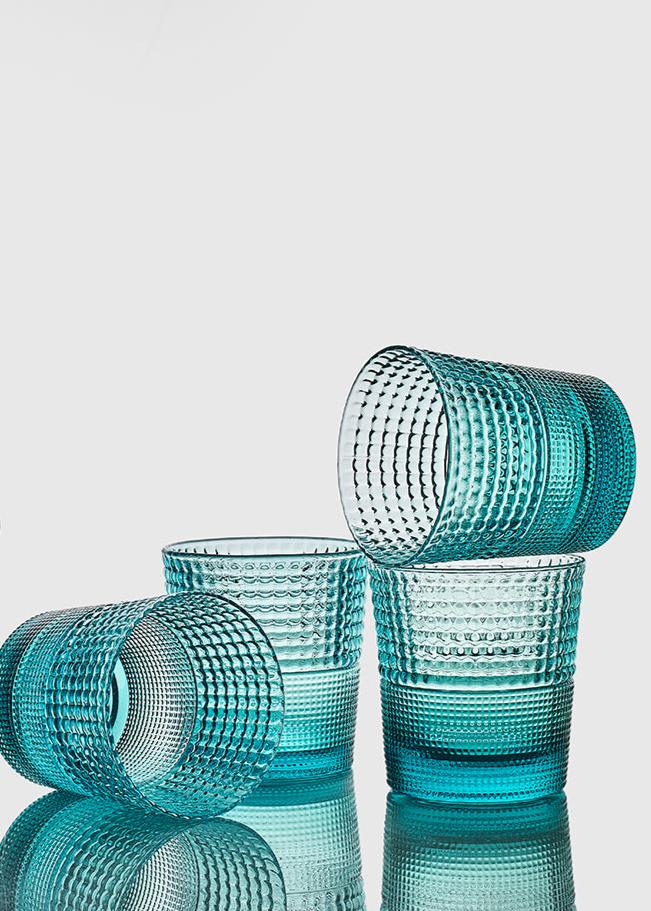 Set 6 vasos Pikes Turquesa