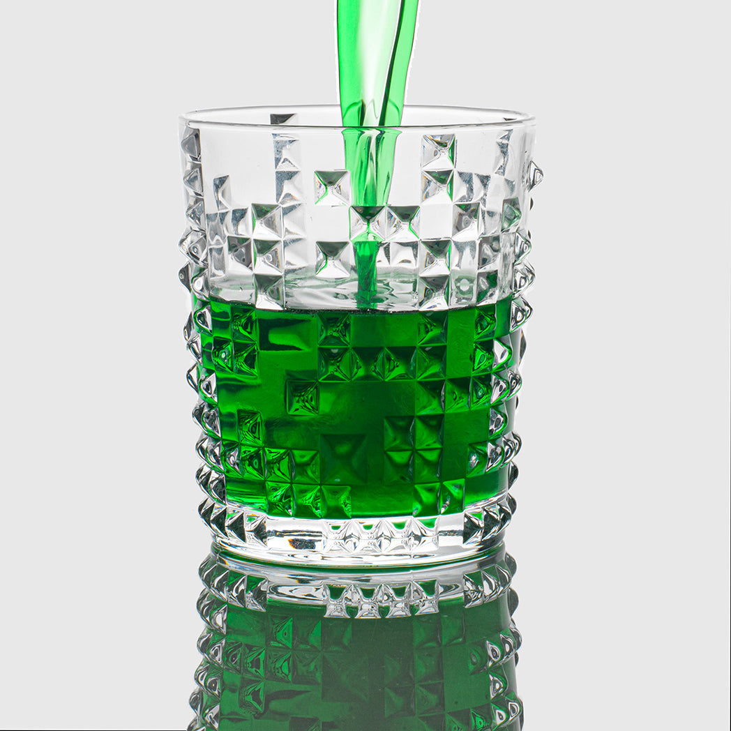 Set van 4 punk glazen