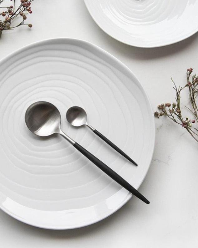 Teak 12-piece Dinner Set