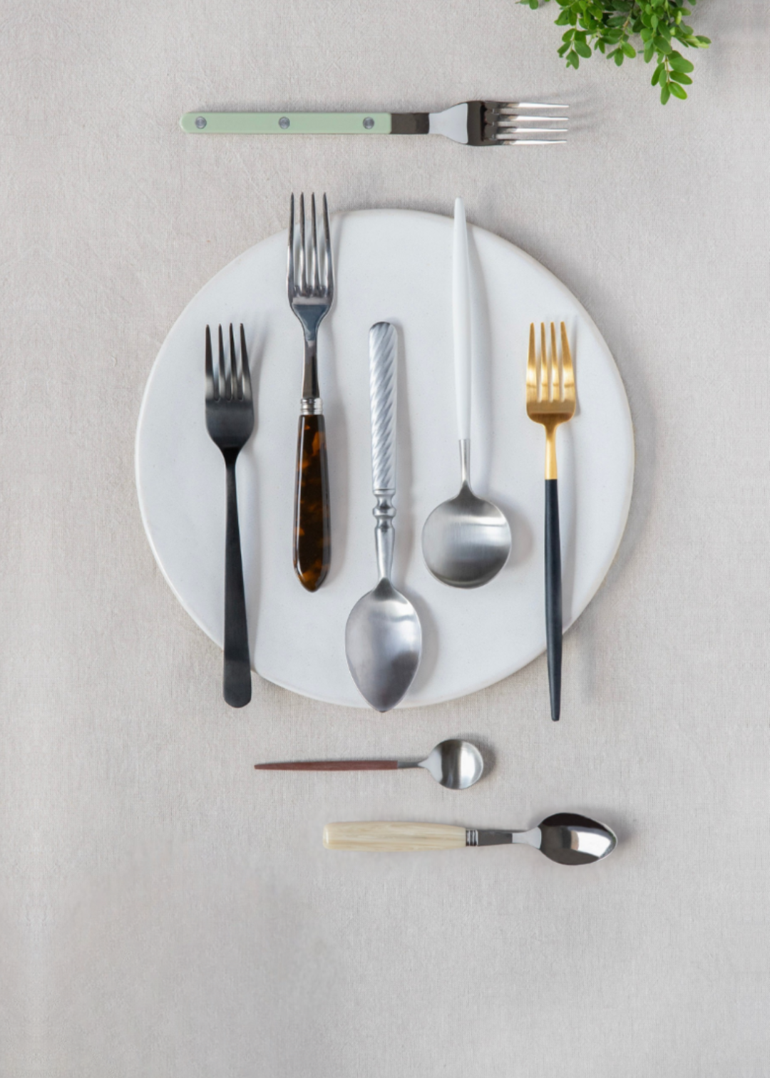 How to choose the right cutlery for each tableware set