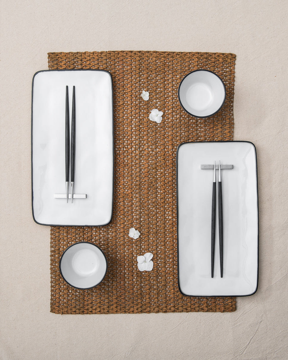 Palillos chinos Cutipol Goa Blue - 2 pz + soporte