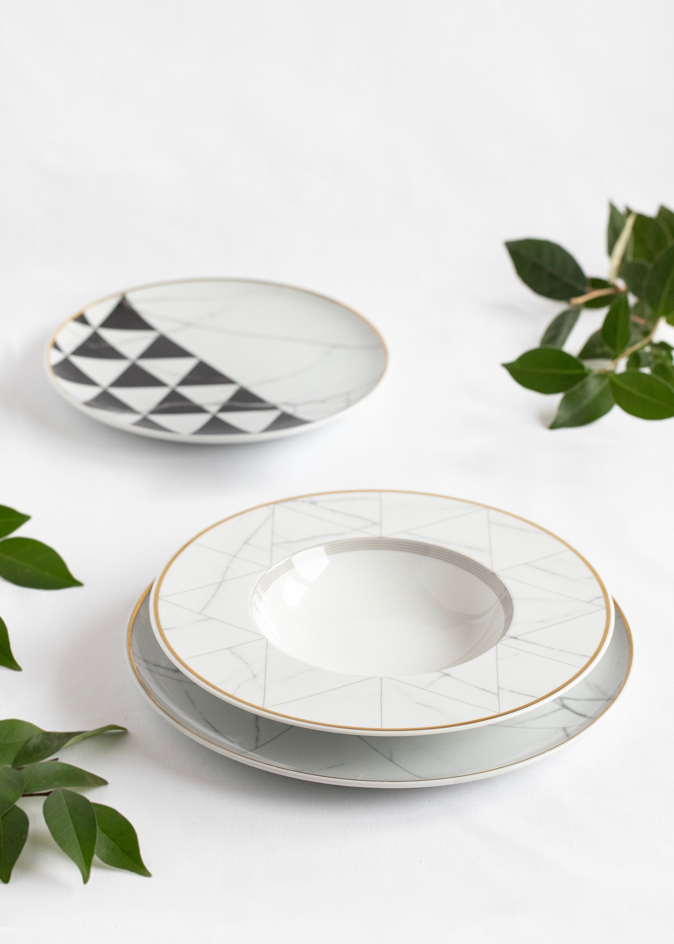 Carrara 12-piece dinner set