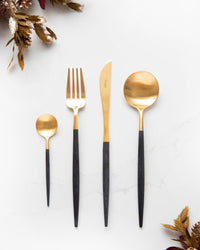 Cutipol Goa Black Gold Set - 24 piece