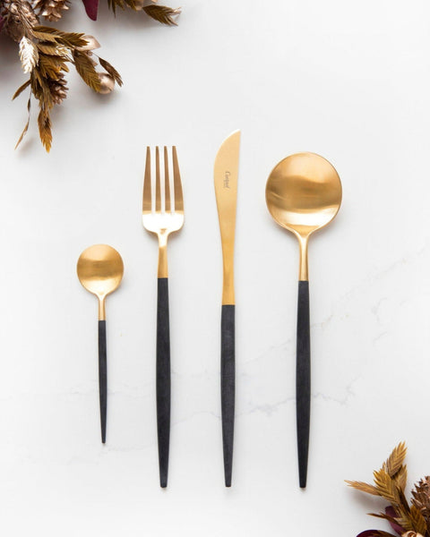 【Seimichi】Cutipol GOA Black Goldセット Cutipol Goa Black Gold Set - 24 piece GO.006 GB