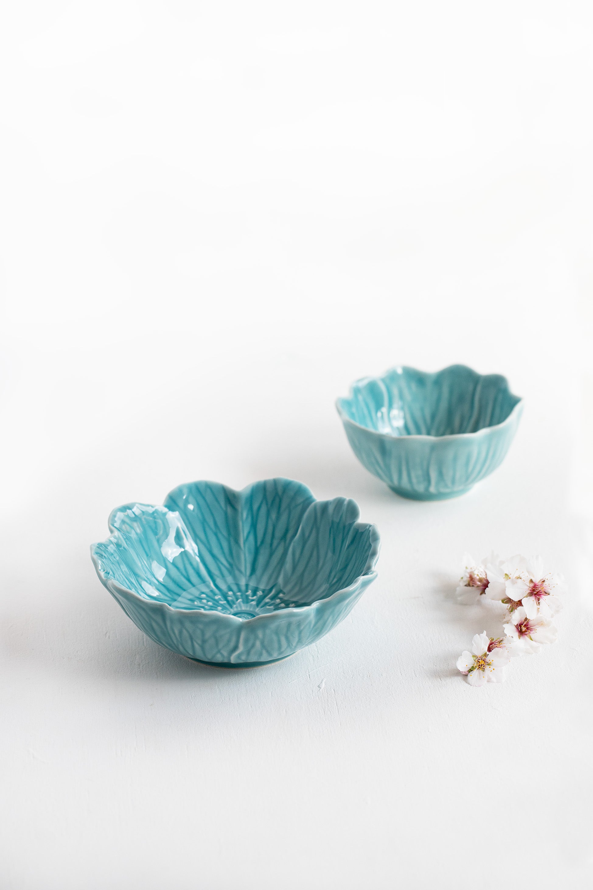 Turquoise Flora - Bowl