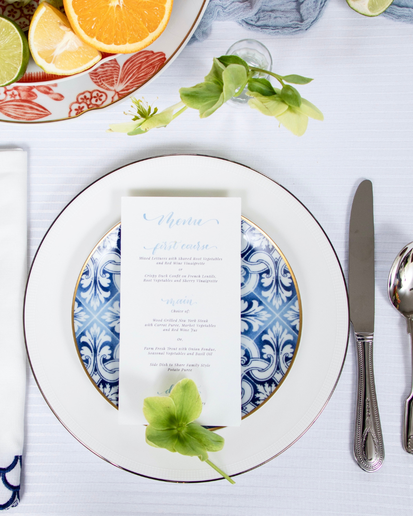 Transatlantica Ess Teller Satz mit 6 Einheiten