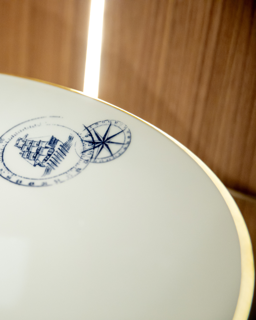 Assiette Plate Transatlantica Lot de 6 unités