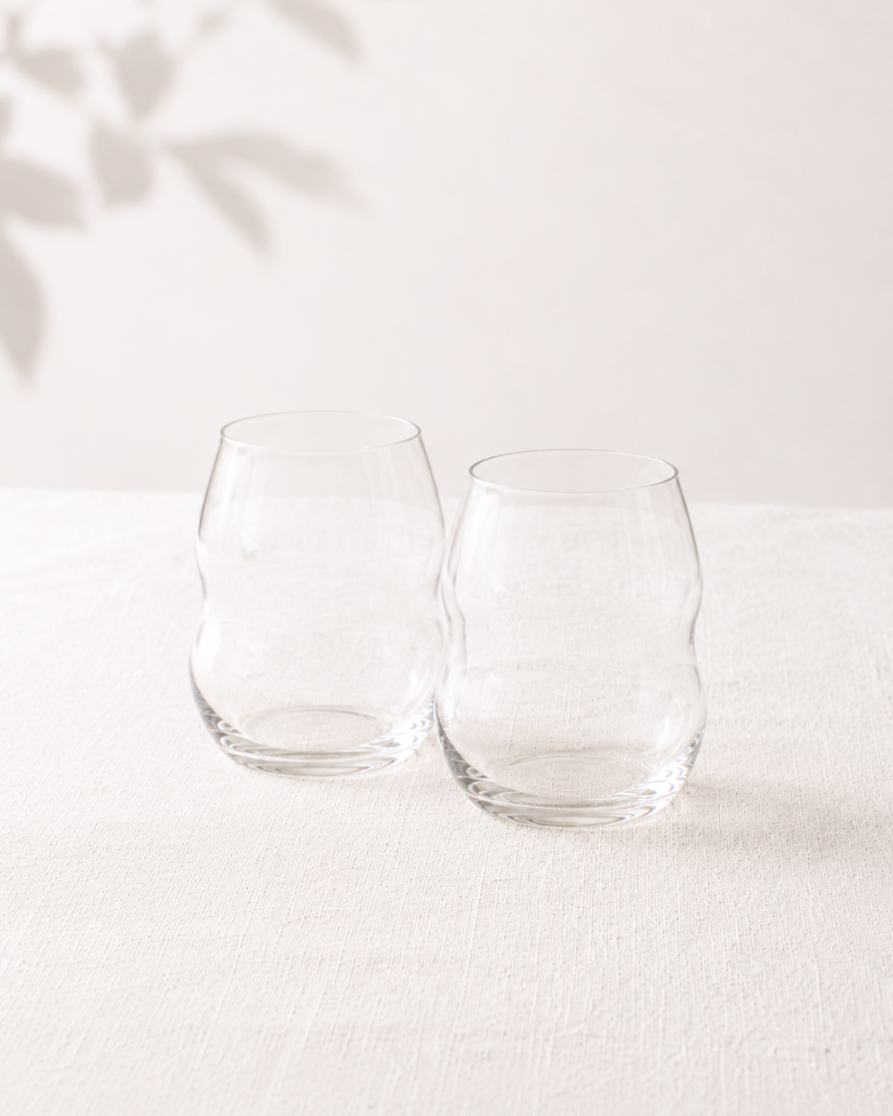 Set of 2 Swirl Glasses
