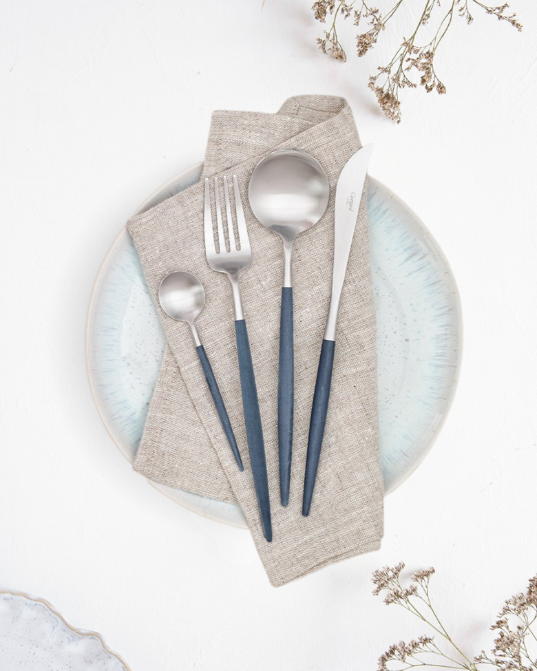 Cutipol Goa Blue Cutlery set - 24 Piece 