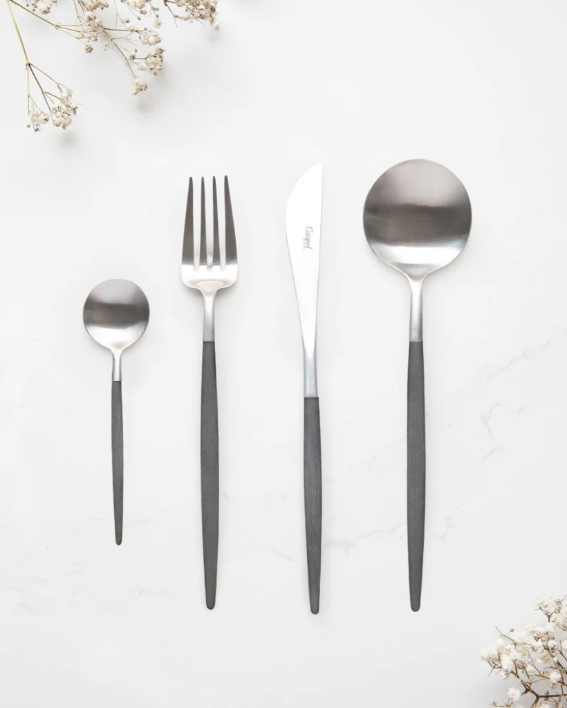 Cutipol Goa Grey Cutlery Set - 24 Piece 