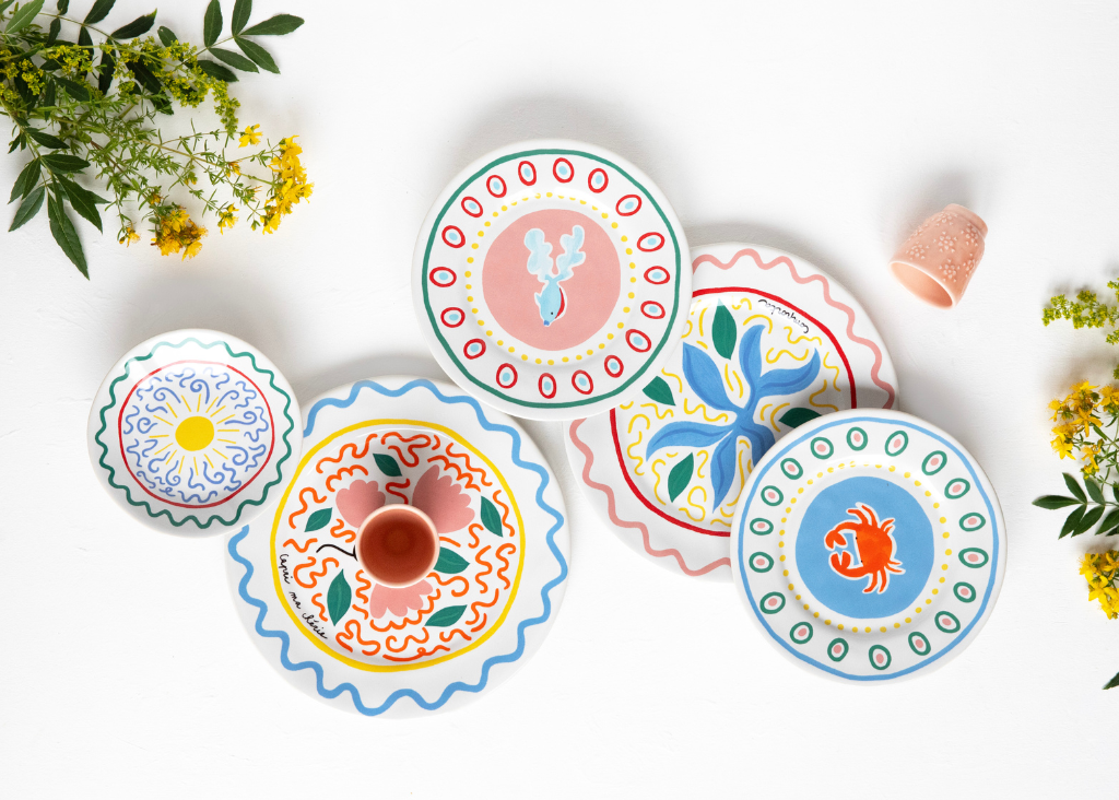 Dinner Plate Capri Summer Bliss