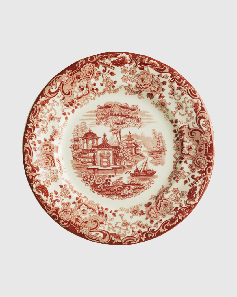 Assiette Plate 202 Rosa Lot de 6