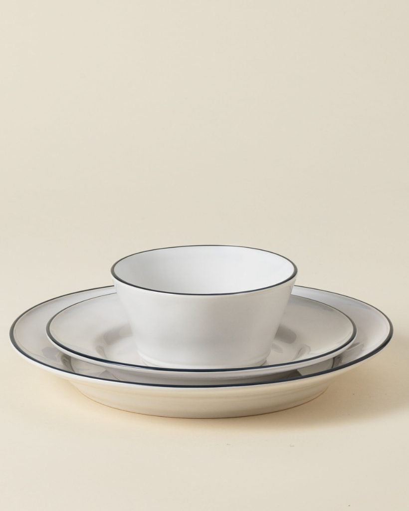 Service de table 12 pièces Blue Edge