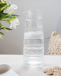 Textures Clear Jug