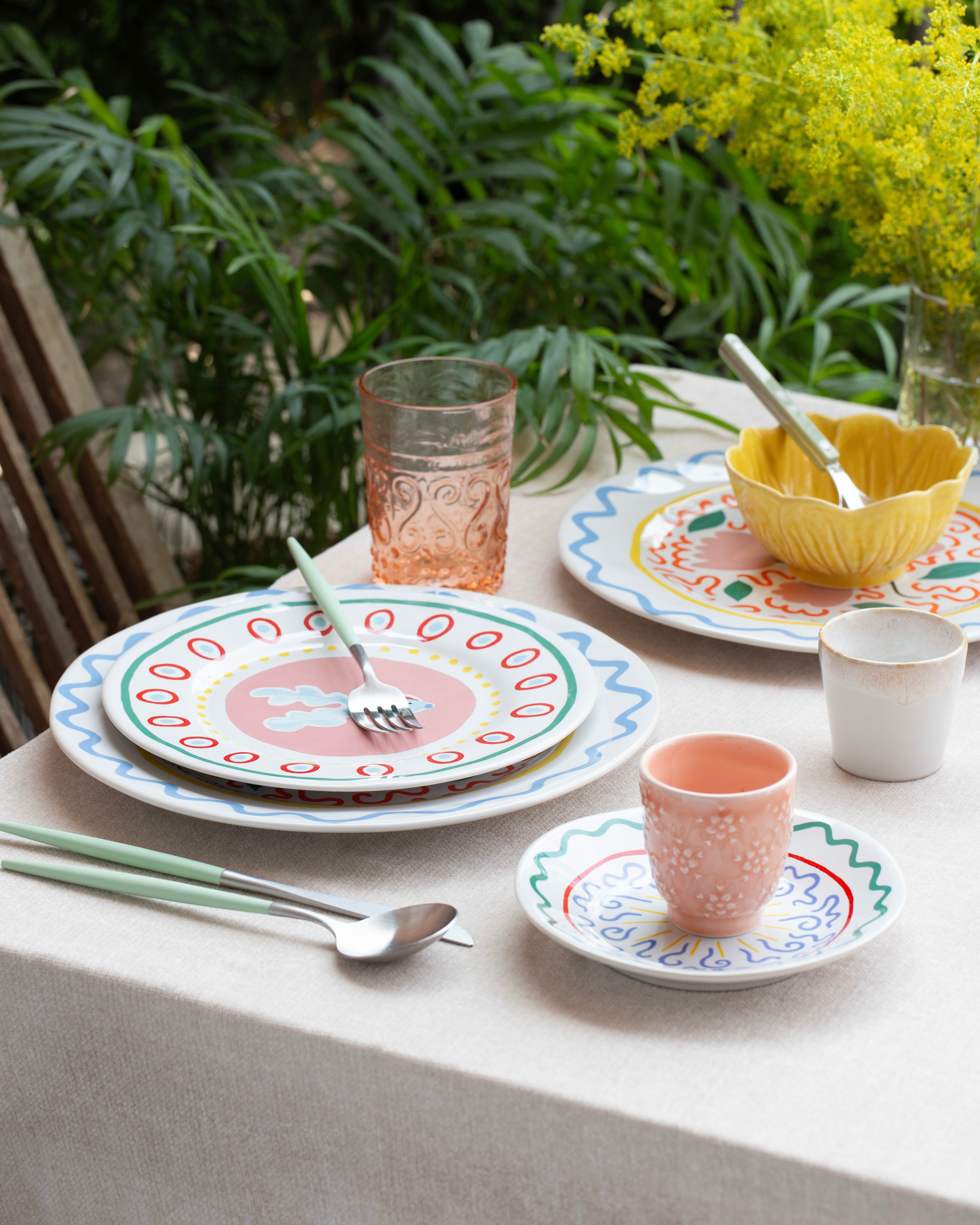 ブルガリ　プレート Dinner Plate Capri Summer Bliss - Perfect for your summer tableware