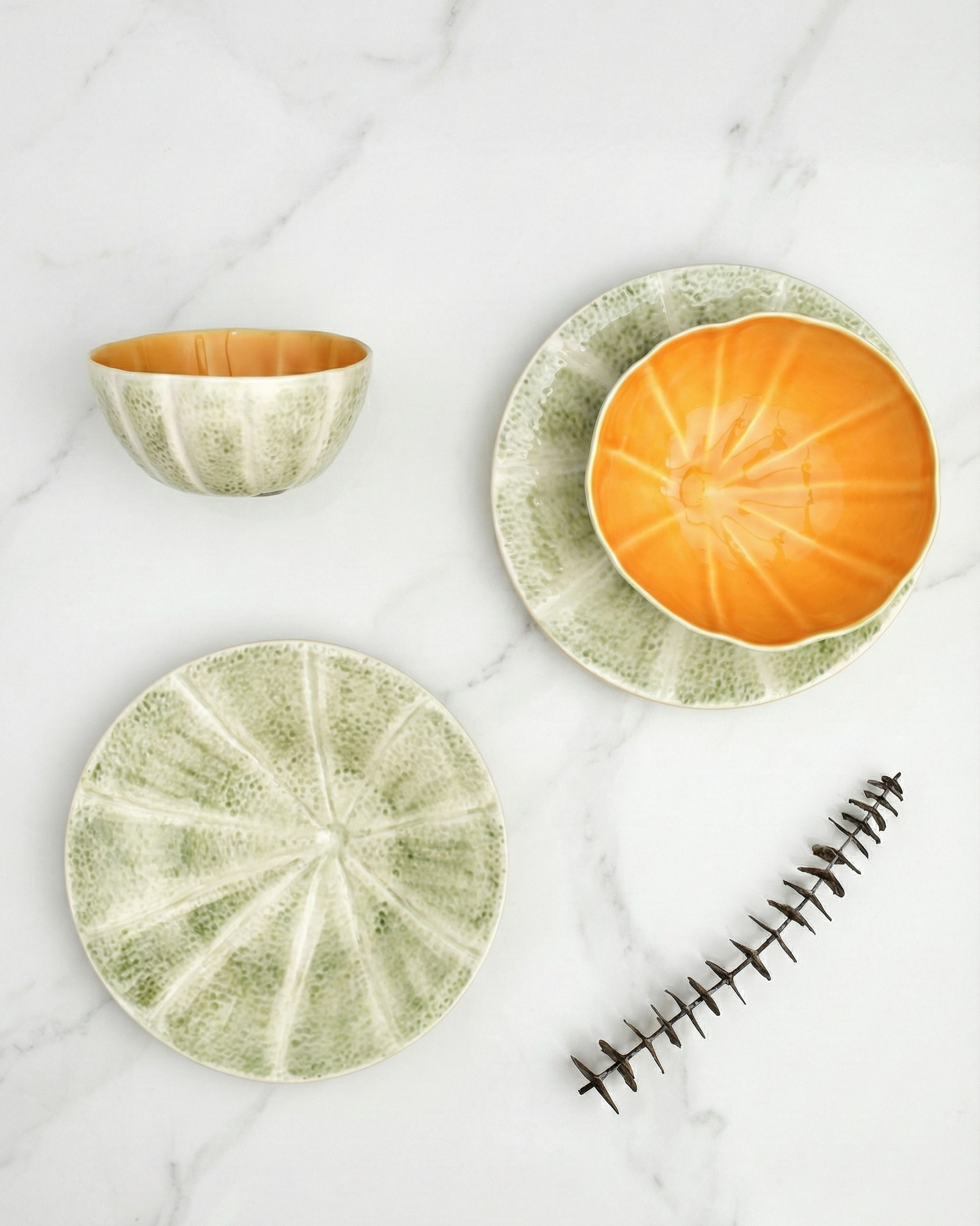 Pack 4 pieces Melon Inspiration